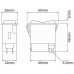 444039 - On-on 24V mode C illuminated S.P. switch body. (1pc)